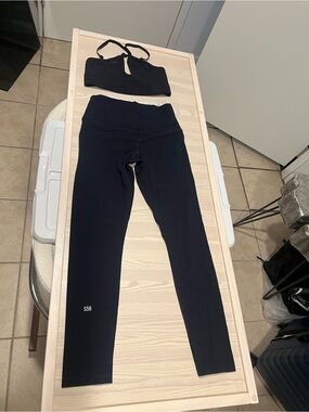 Splits59 Black High-Waist Leggings